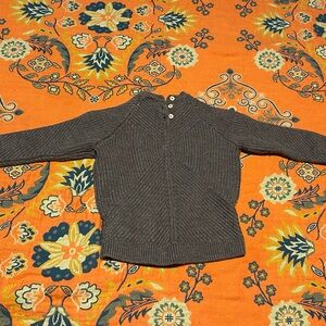 H&M 100% Wool 12-18Month Sweater - Brownish Gray - Cottagecore